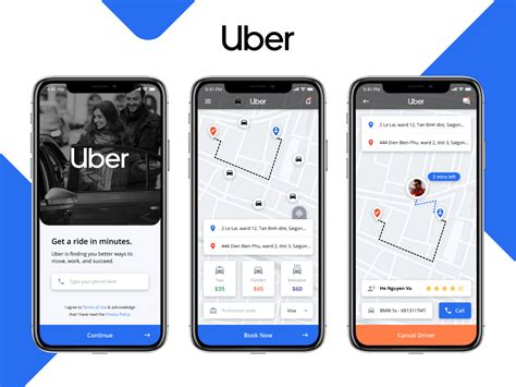 ubet user interface